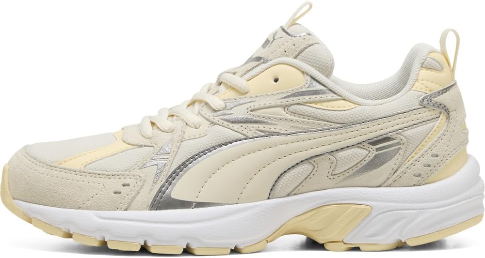 PUMA Milenio Tech Herren Sneaker Sportschuh 392322 13 White-Green Moon-New Navy