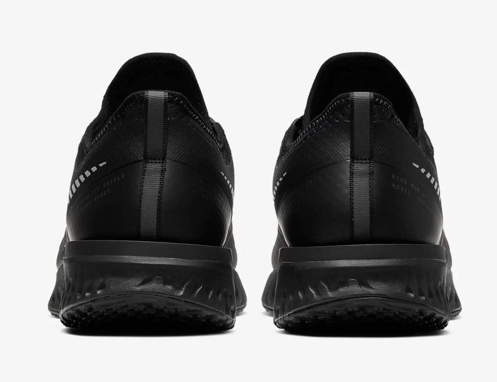 Nike Odyssey React 2 Shield - Black/Black-metallic Silver, Größe:12.5