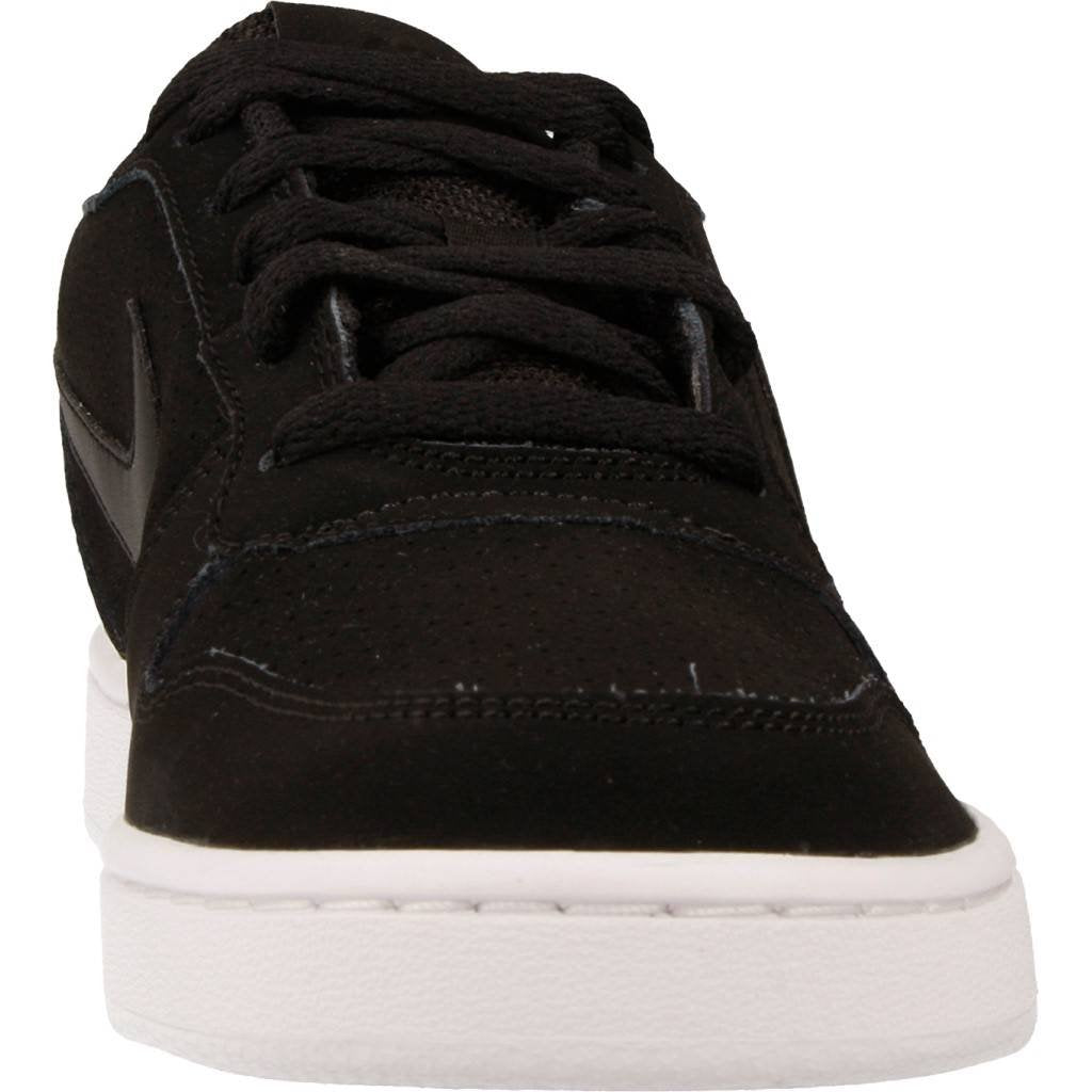 Nike Damen Court Borough Low Basketballschuhe, Schwarz (Noir/blanc/noir), 41 EU