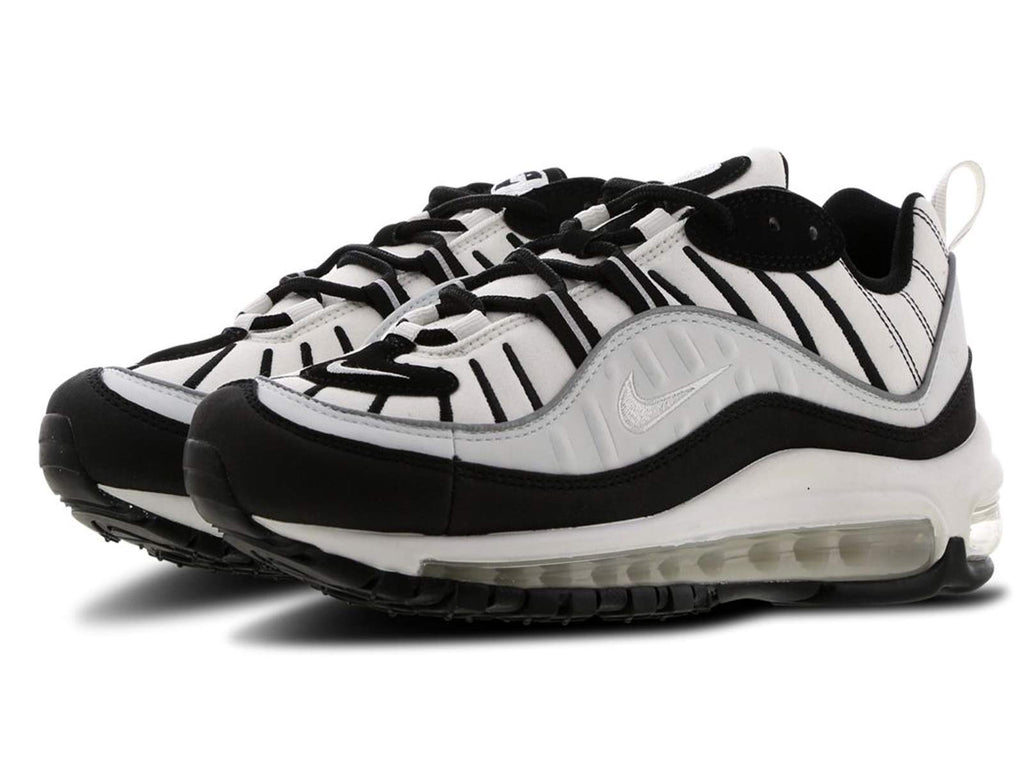 Nike W Air Max 98 - sail/sail-Black-Reflect Silver, Größe:7