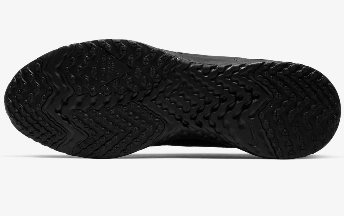 Nike Odyssey React 2 Shield - Black/Black-metallic Silver, Größe:12.5