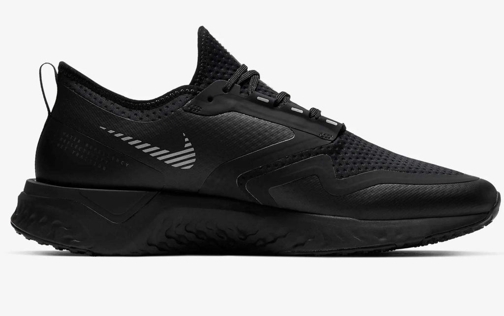 Nike Odyssey React 2 Shield - Black/Black-metallic Silver, Größe:12.5