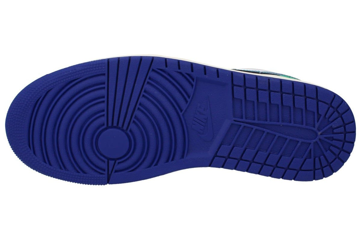 Air Jordan 1 Low Herren Schuhe (Sail/Stadium Green/Neutral Grey/Deep Royal Blue)