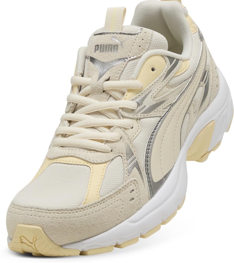 PUMA Milenio Tech Herren Sneaker Sportschuh 392322 13 White-Green Moon-New Navy