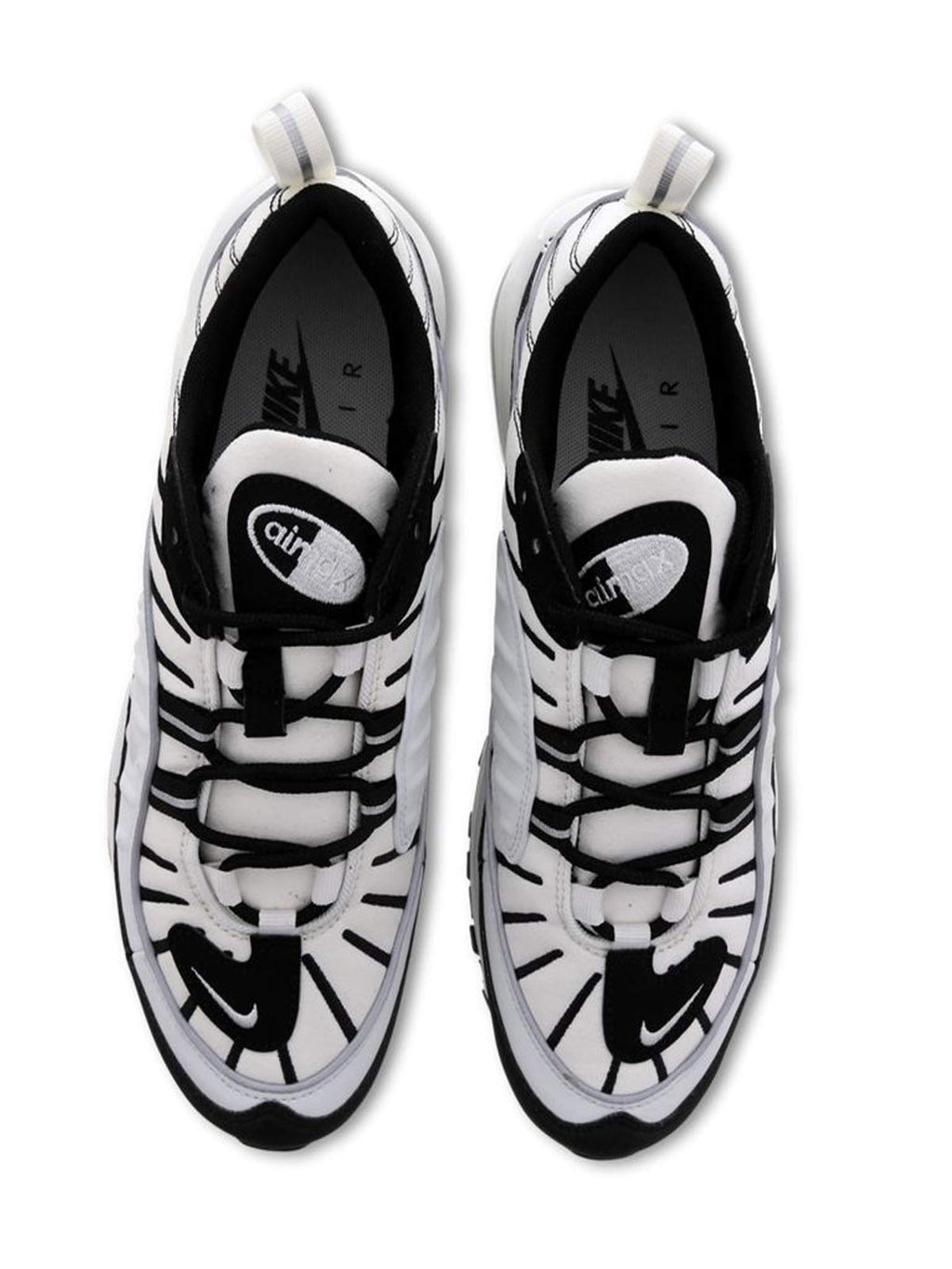 Nike W Air Max 98 - sail/sail-Black-Reflect Silver, Größe:7