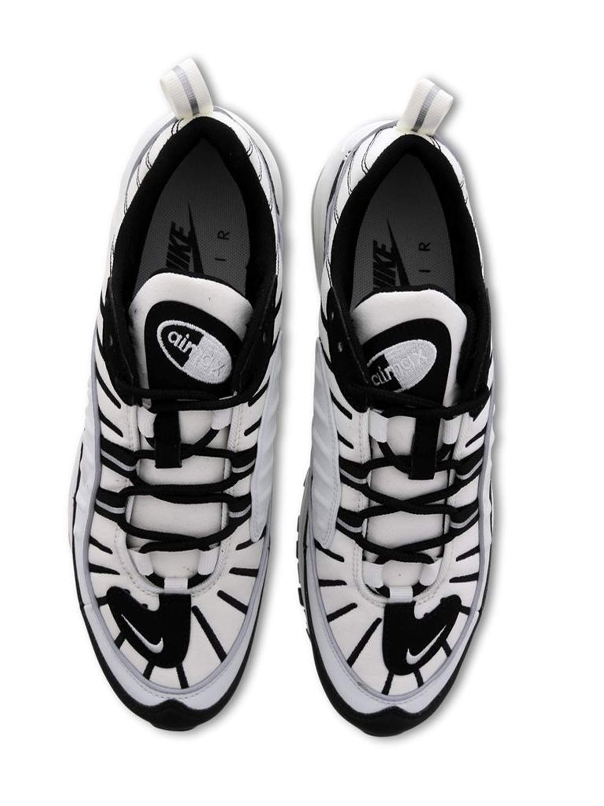 Nike W Air Max 98 - sail/sail-Black-Reflect Silver, Größe:7
