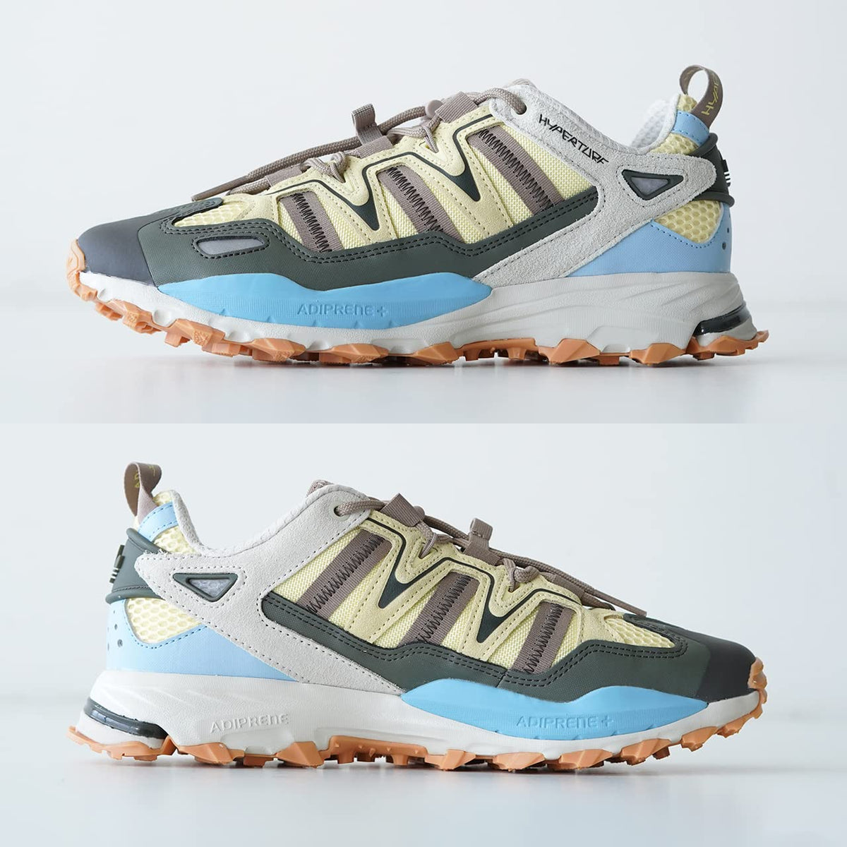 adidas Originals Lifestyle - Schuhe Herren - Sneakers Hyperturf Adventure gelbblaulila 43 1/3