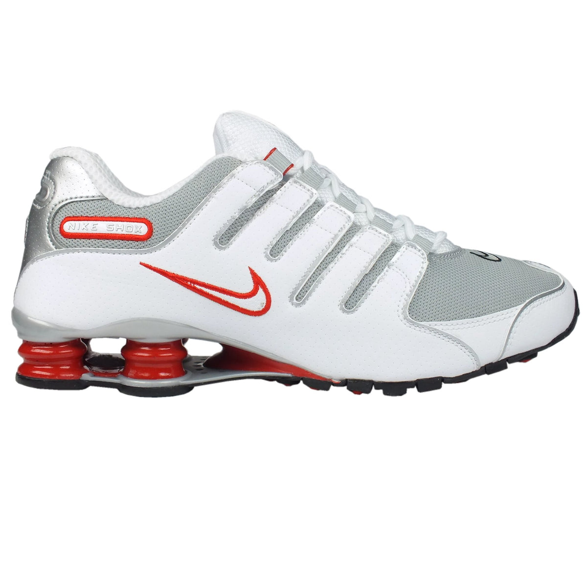 NIKE Shox NZ White Sport Red